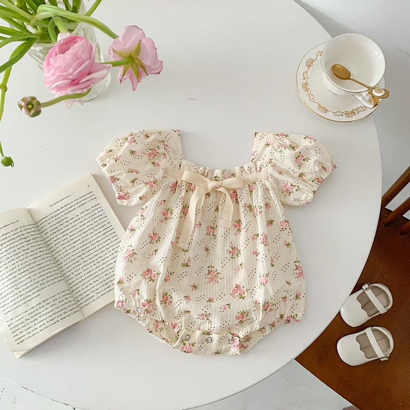 Baby Floral Girl One-Piece