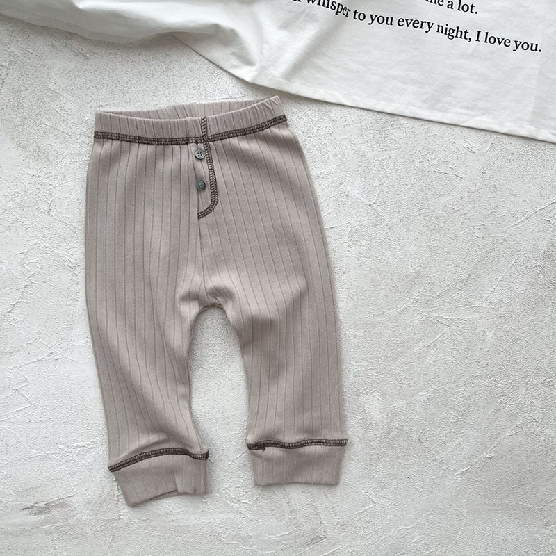 Solid Infant Loose Style Boys Leggings