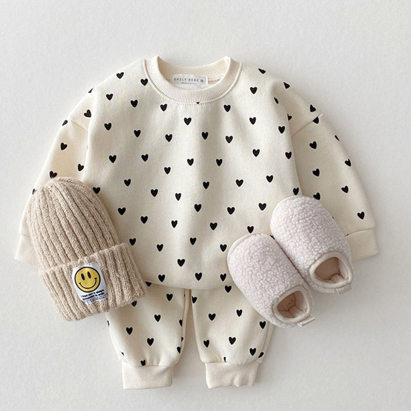 Baby Two-Piece Outfit With Top and Pant Set