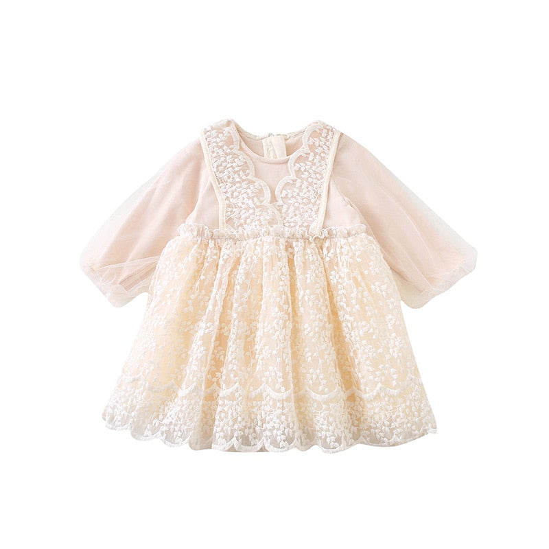 Toddler Lace Style Princess Party Dress